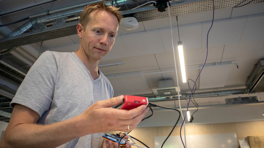 Sjef i utlendighet: Sjefen for Northern.tech med hovedkontor i Forskningsparken, Thomas Ryd, leder selskapet fra Palo Alto i Silicon Valley.