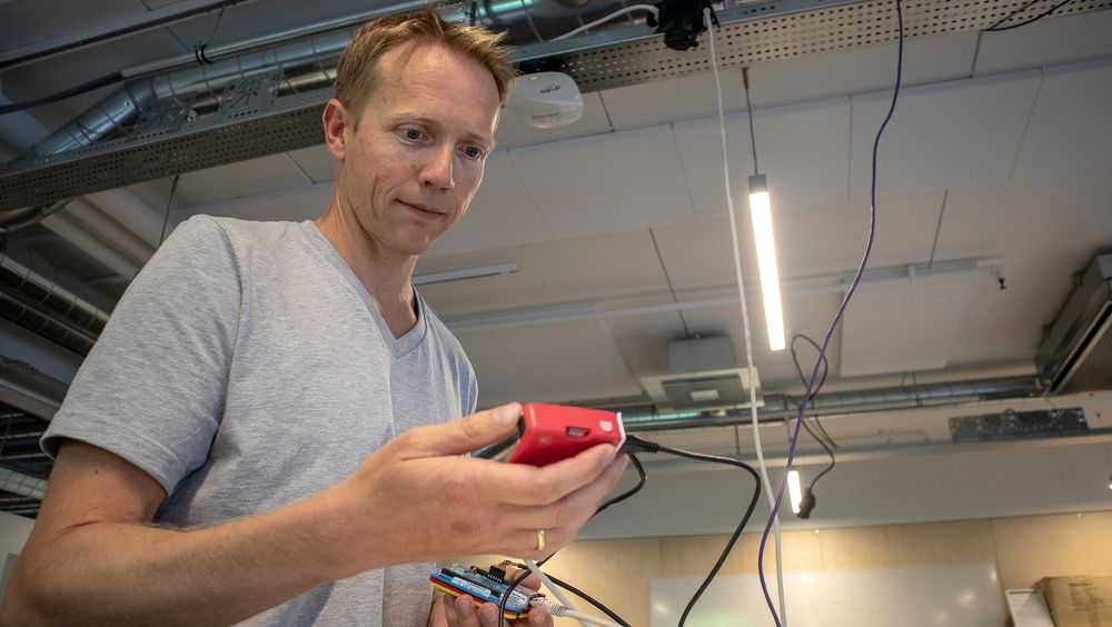 Sjef i utlendighet: Sjefen for Northern.tech med hovedkontor i Forskningsparken, Thomas Ryd, leder selskapet fra Palo Alto i Silicon Valley.