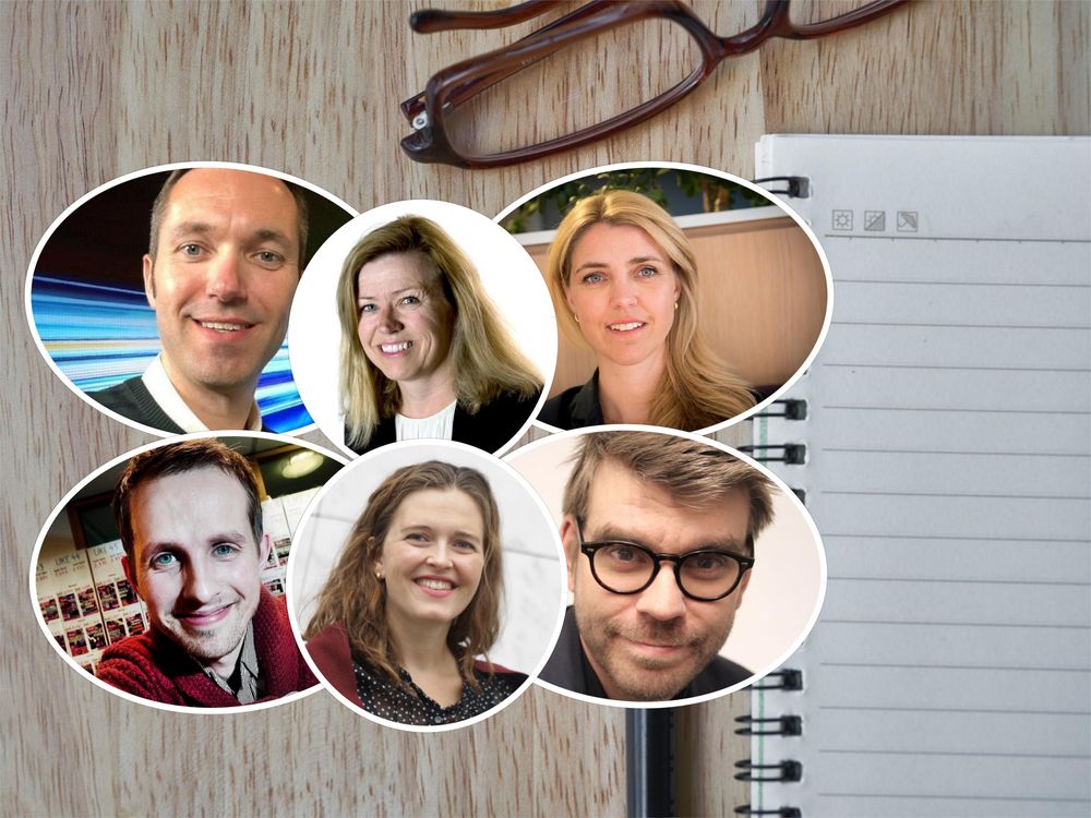 Seks redaktører forteller hva de ønsker seg av sommervikarene: Tora Bakke Håndlykken (VG), Helge Nitteberg (Nordlys), Marius Tetlie (NRK), Tone Strøm-Gundersen (Aftenposten), Sigvald Sveinbjørnsson (BA) og Alexandra Beverfjord (DB).