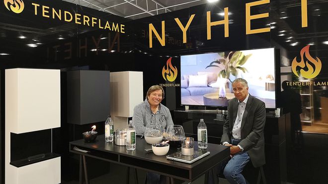 FLAMMER I STUEN MED TENDERFLAME