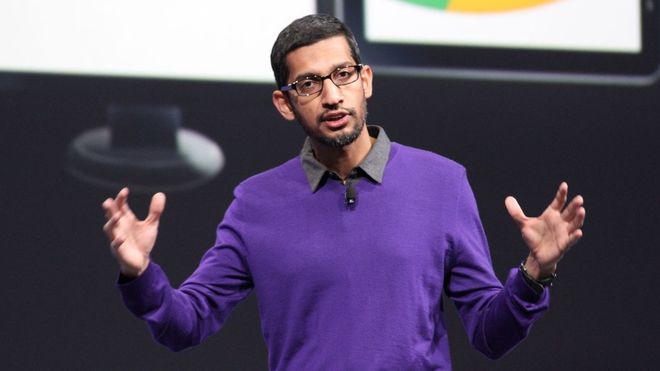 Slik svarer Google-sjefen på gigantboten fra EU