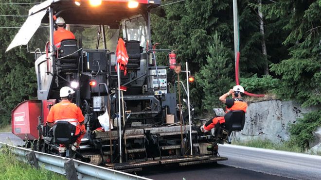 En million tonn asfalt gjenbrukes hvert år