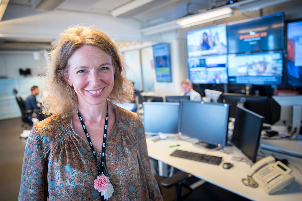 Christina Dorthellinger Nygaard er redaktør og leder for visuell kommunikasjon i nyhetsbyrået NTB.