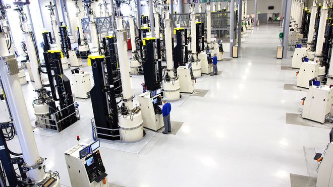 Innerst i Sognefjorden: Her vil de tidoble produksjonen av solcelle-materialet