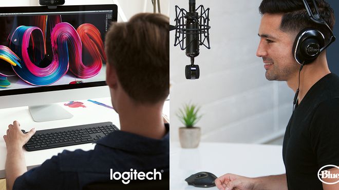 BLUE MICROPHONES TIL LOGITECH