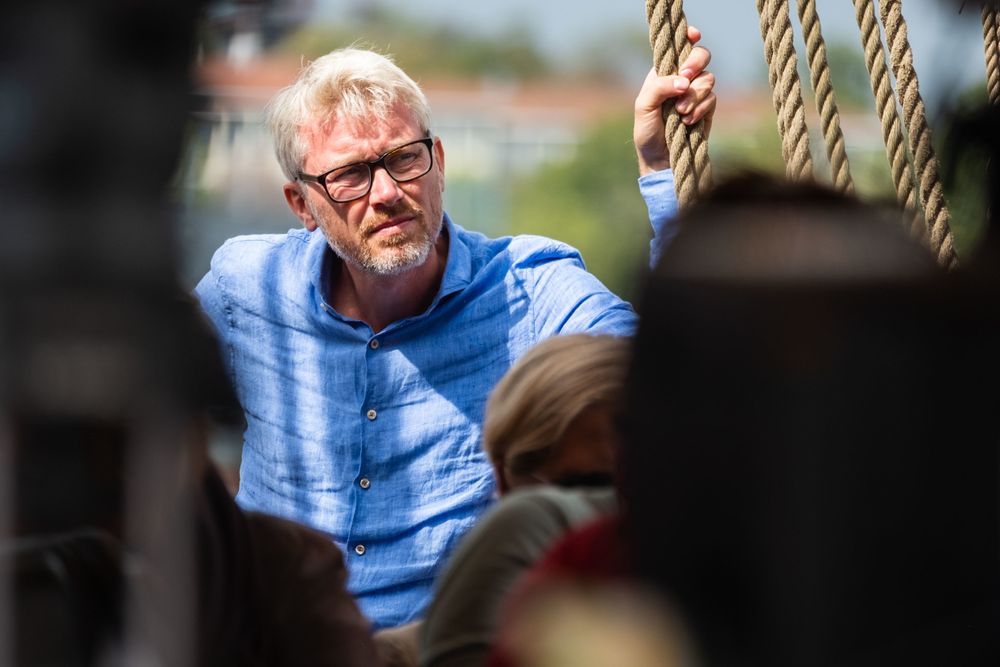 Olav Terjeson Sandnes, direktør i TV2 under Arendalsuka onsdag.