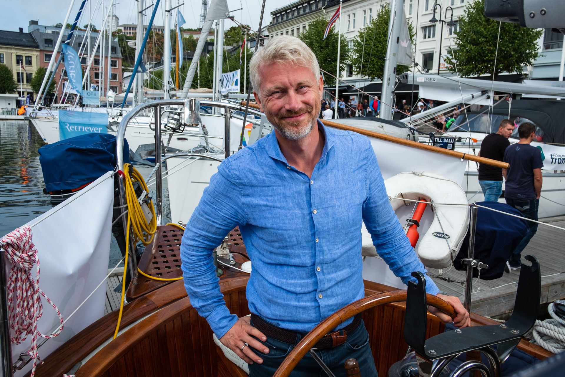 Olav Terjeson Sandnes, adm. direktør og sjefredaktør i TV2