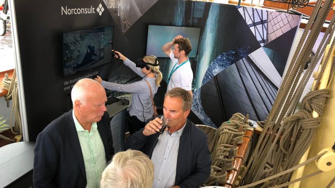 Ser inn i fremtidens havner med bruk av spillteknologi