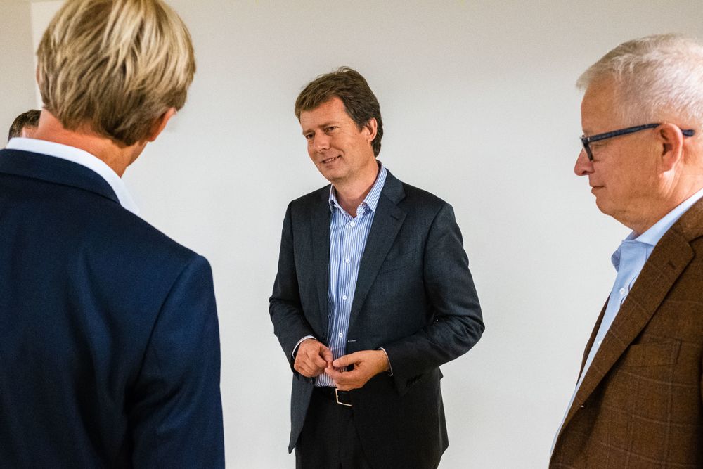 Per Axel Koch og Bernt Olfusen, Kvartalspresentasjon Polaris fredag