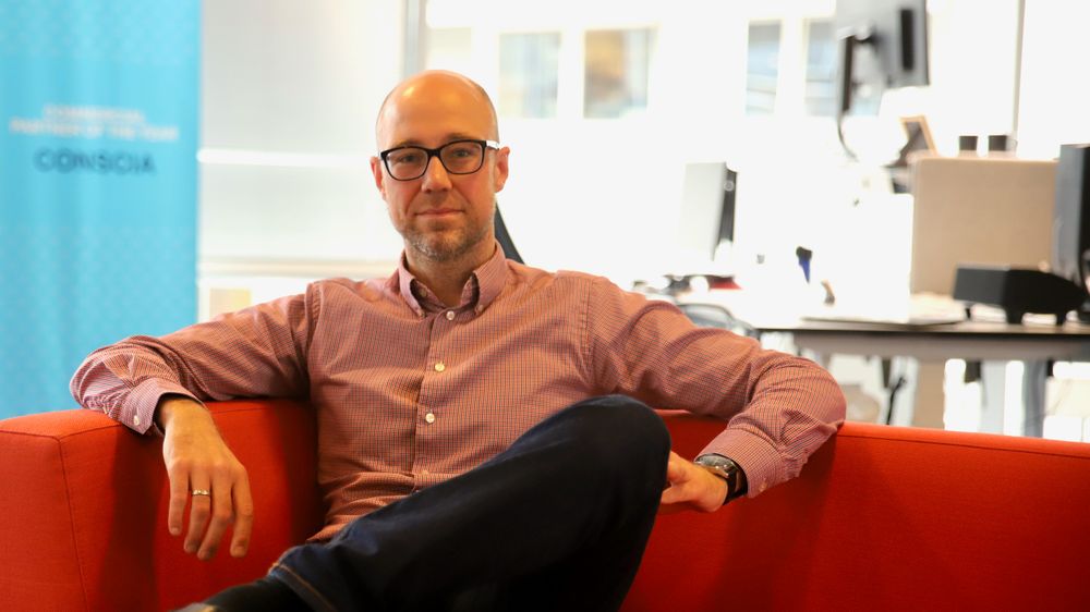 Daglig leder og country manager Tor Lambrechts i Conscia Norge.