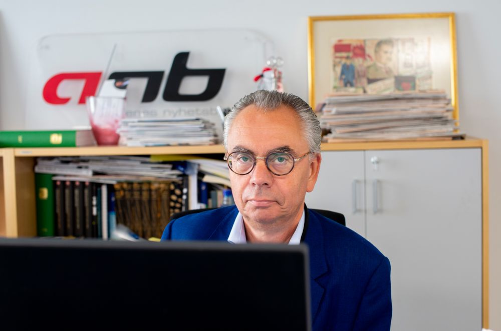 Kjell Werner, redaktør og fra nyttår eneste ansatte i ANB.
