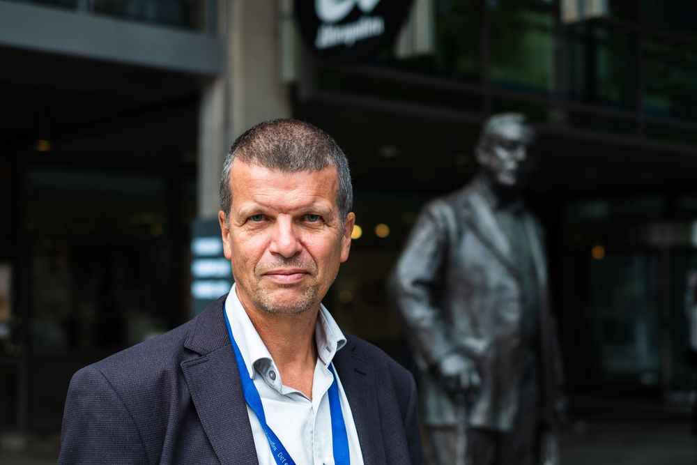 Gunnar Kagge, klubbleder i Aftenposten.
