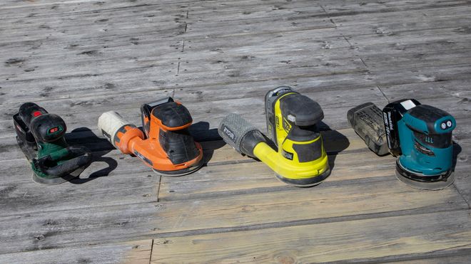 Slipemaskiner på batteri: Alle gjør jobben, men én utmerker seg