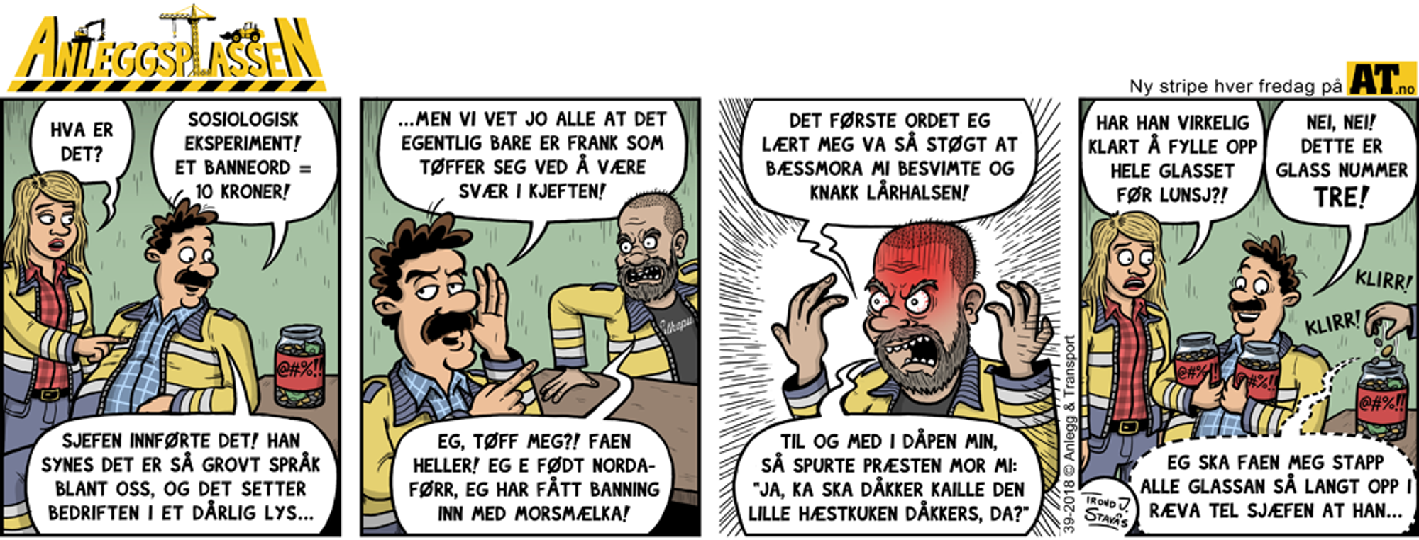 Ett banneord = 10 kroner