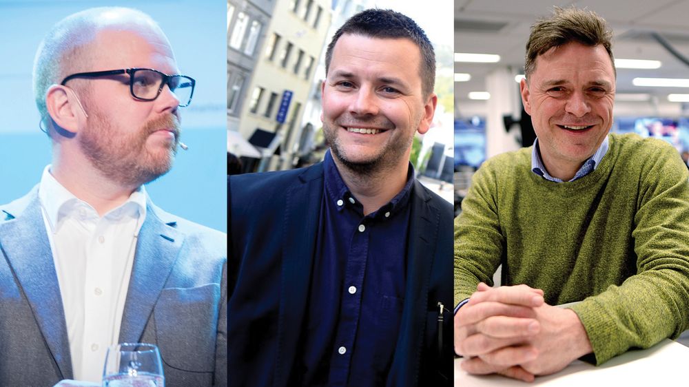 Gard Steiro, Øyulf Hjertenes og Espen Egil Hansen.
