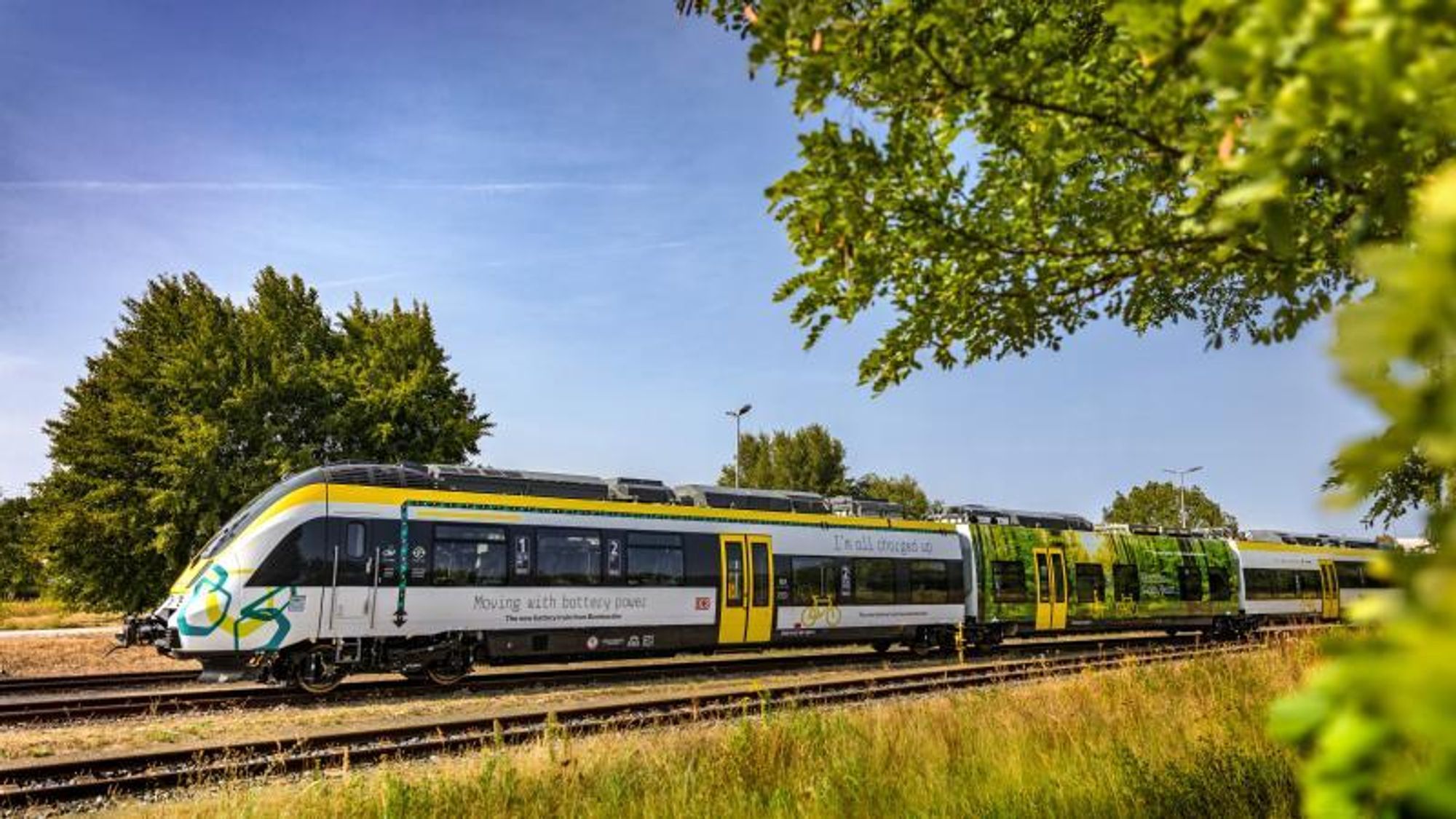 Tyskland får snart sitt første batteritog. Rekkevidde: 40 kilometer