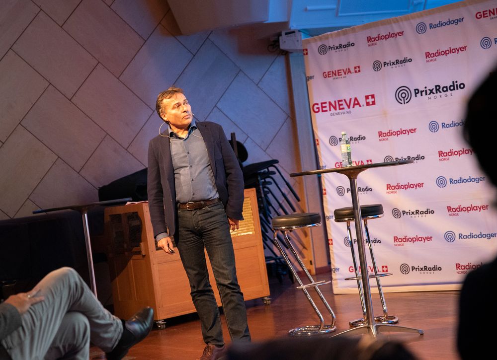 Knut-Arne Futsæter i Kantar Media under Radiodager