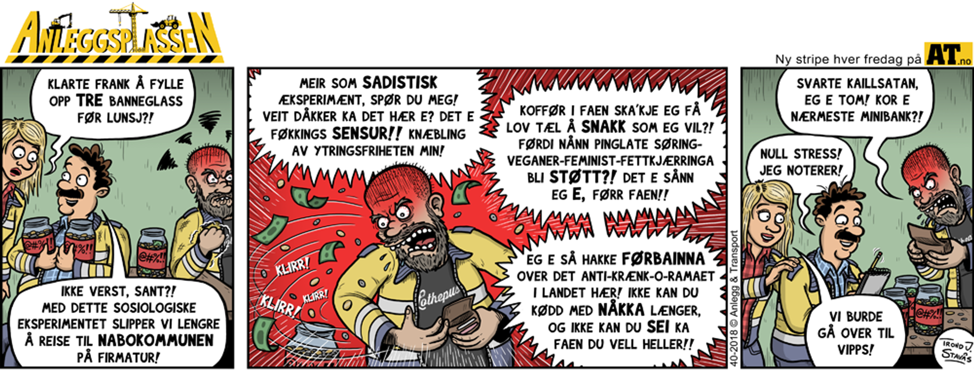 Nordlendingen blakker seg på jobb