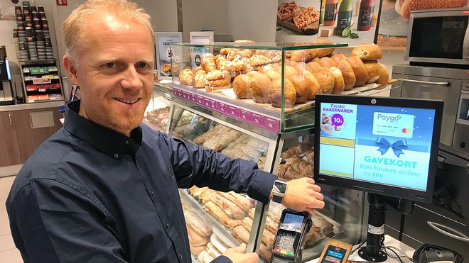 BETALING MED KLOKKA