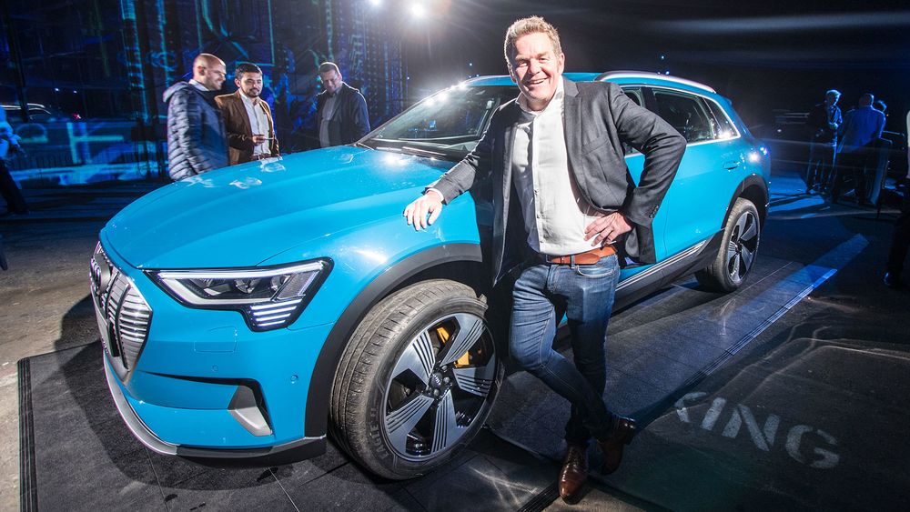 Audis leder for eksteriørdesign, Andreas Mindt.