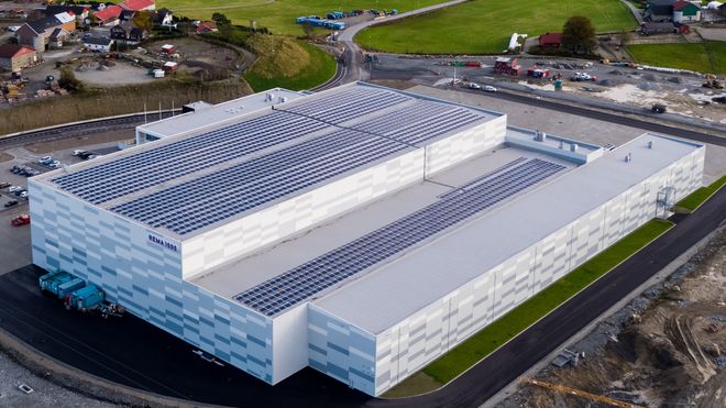 Distribusjonssentral med energibehov på passivhusnivå