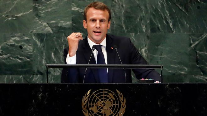 Macron: Bra for prisen om Iran får fortsette å selge olje