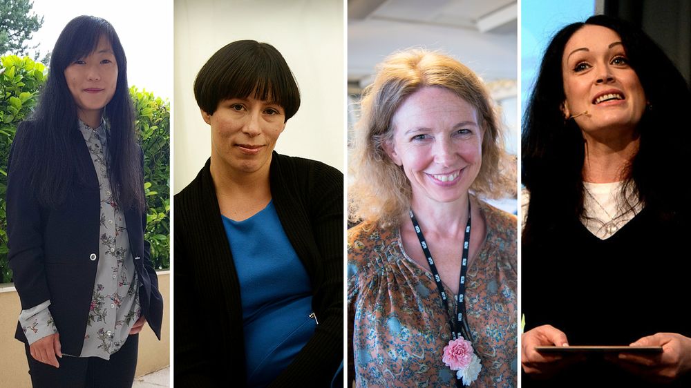 Fra venstre: Camilla Sun Kilnes, Ingeborg Volan, Christina Dorthellinger Nygaard og Ingeborg Heldal