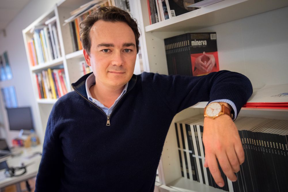Konstituert daglig leder og journalist Aksel Fridstrøm i Minerva.