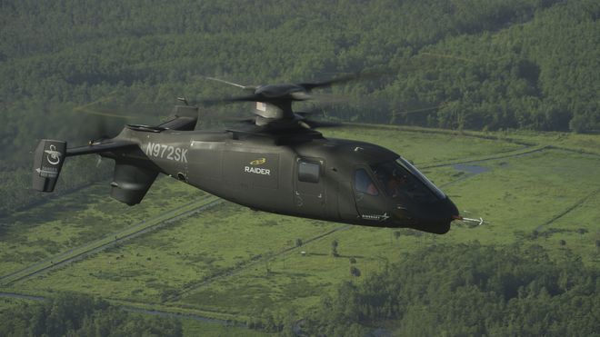 Fartsrekorder for helikoptre: Nå flyr Sikorsky S-97 Raider nesten i toppfart