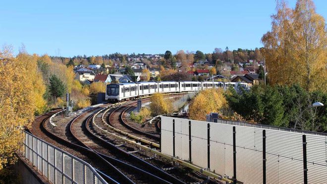 T-banen i Oslo i verdenstoppen