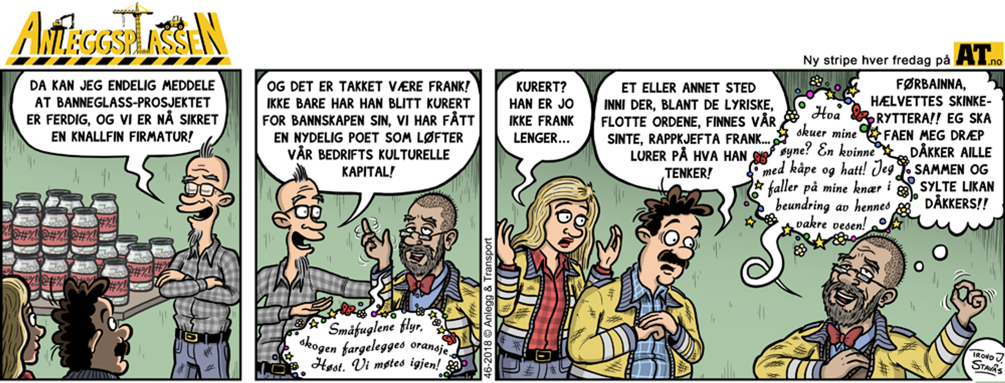 Frank får ikke bannskapen ut