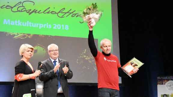 Oste-helt fikk hederspris