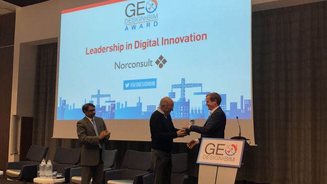 Vant europeisk pris for sitt arbeid med digital innovasjon