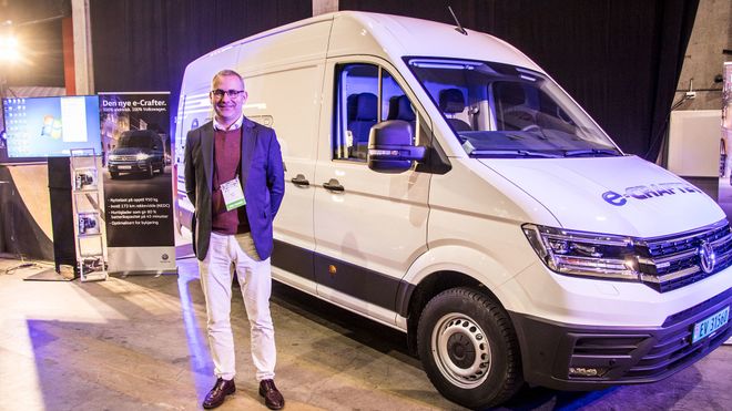 Håkon Wirak, adm. dir. Volkswagen Nyttekjøretøy.
