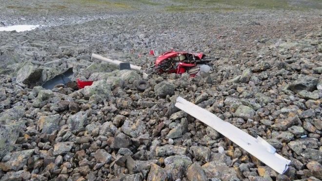 – Et mikrolett gyrokopter er lite egnet for flygning i vind i fjellterreng