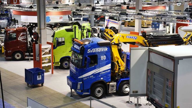 De fem største på plass på Transport & Logistikk 2019