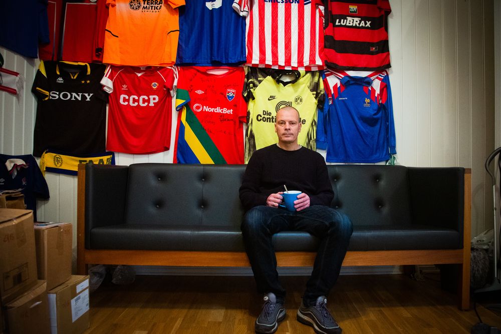Redaksjonssjef i Josimar, Håvard Melnæs. Her i Josimar sine lokaler i Oslo sentrum.