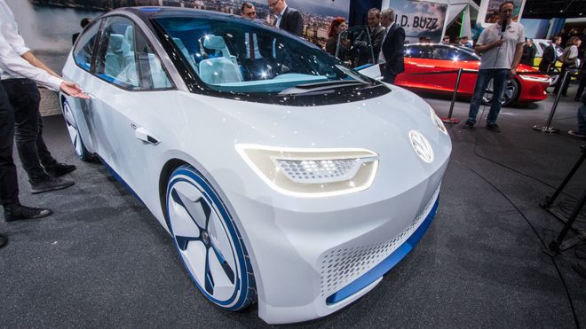 VW ID Neo, konseptutgaven av den kommende elbilen som er ventet å bli VWs «folkemodell».