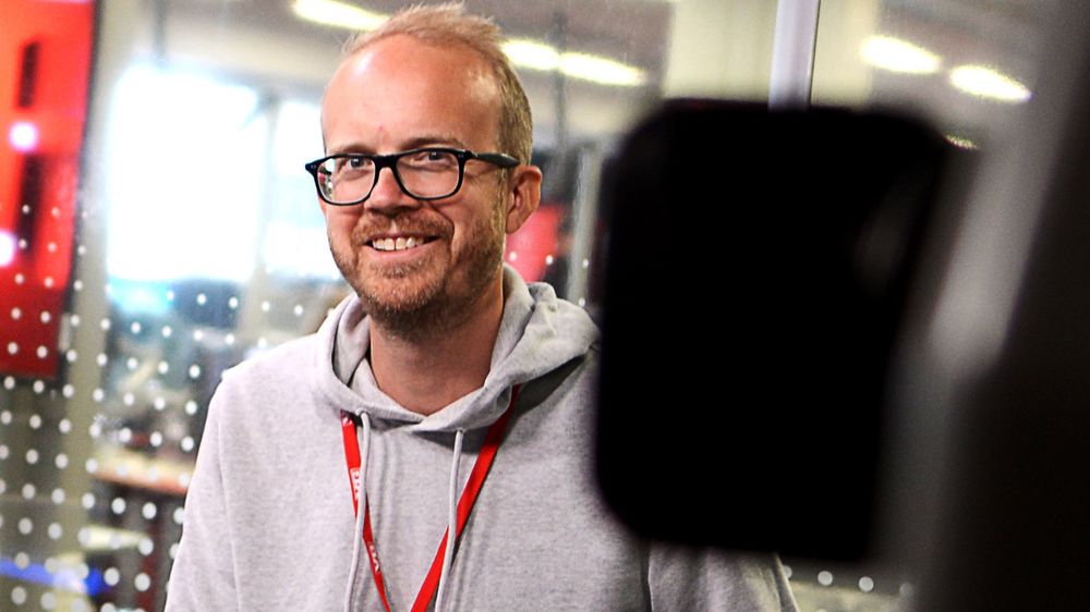 Fersk administrerande direktør i VGTV, Thomas Manus Hønningstad.