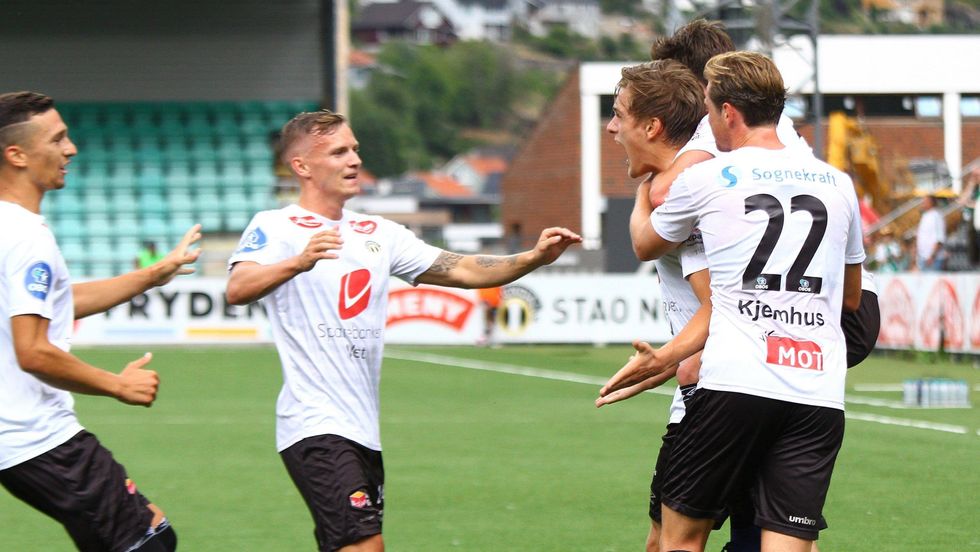 STORE SKILNADER: Det er i overkant av 2 millionar kroner i forskjell på inntektene hjå A-lag spelarane til Sogndal Fotball.