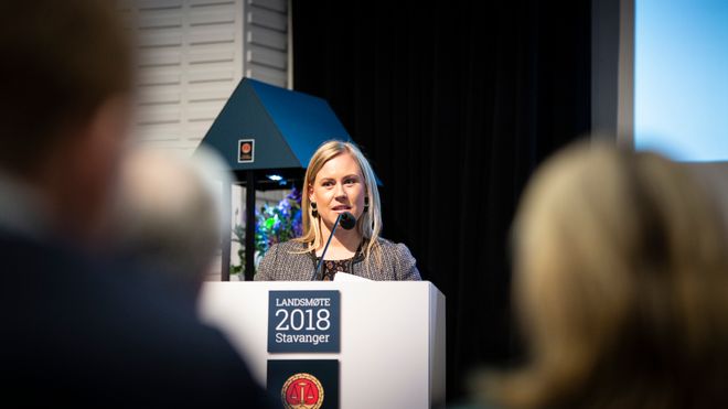 – Hvis dette statsbudsjettet blir vedtatt, snakker vi om en nedbemanning av norsk politi