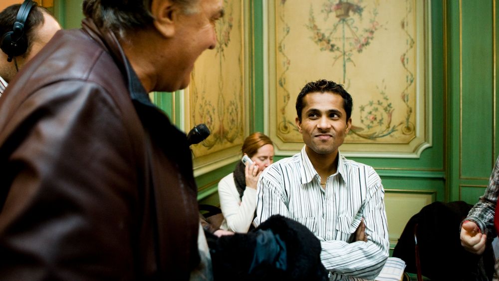 Ansvarlig redaktør Majoran Vivekananthan i den flerkulturelle avisen Utrop. Arkivfoto