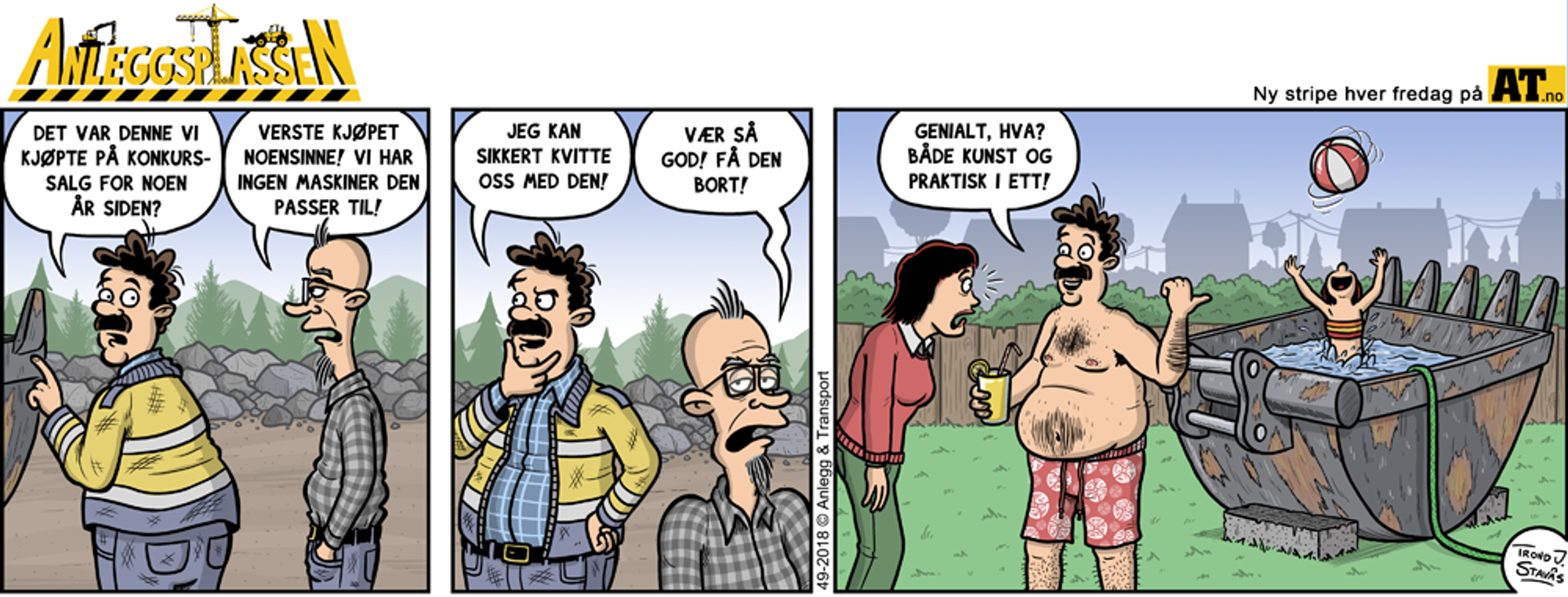 Nytt badebasseng