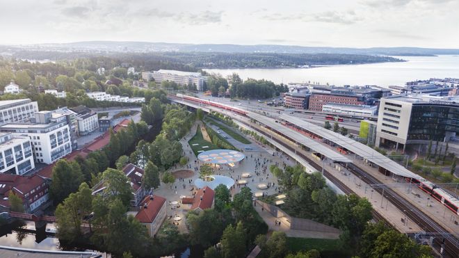 Skal utforme ny T-banestasjon på Lysaker