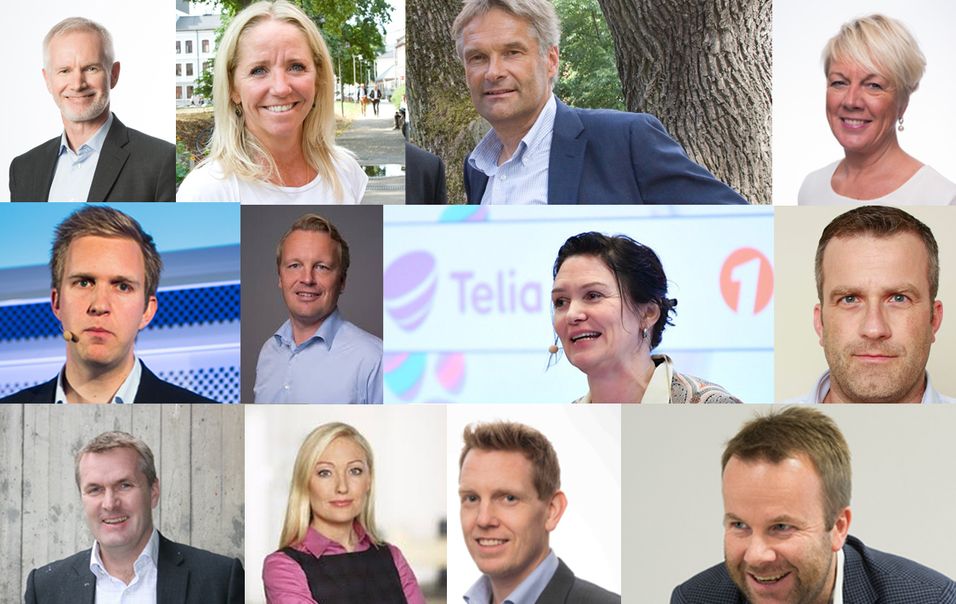Den nye ledergruppa består av (fra venstre): Dag Wigum, Camilla Forberg, Abraham Foss, Nina Sundby, Torbjørn Aamodt, Jon Christian Hillestad, Kjersti Jamne, Kristian Vogt, Frode Lillebakken, Kirke Saar, Per Christian Mørland og Henning Lunde.