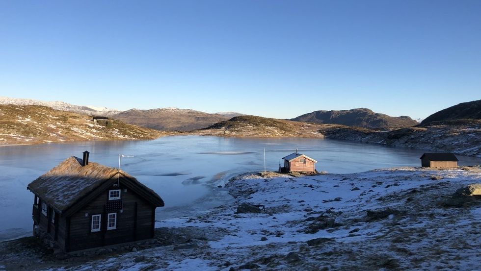 Vintersol på Fagereggi i Sogndalsdalen.