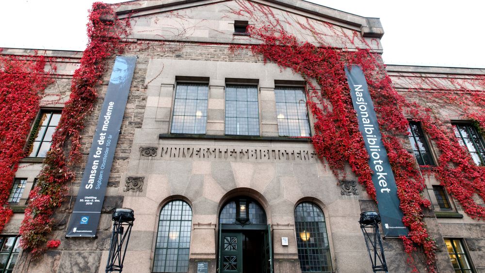 Nasjonalbibliotekets satsing på kunstig intelligens og maskinlæring er liten, men framgangsrik. Bildet er fra en tidligere anledning.