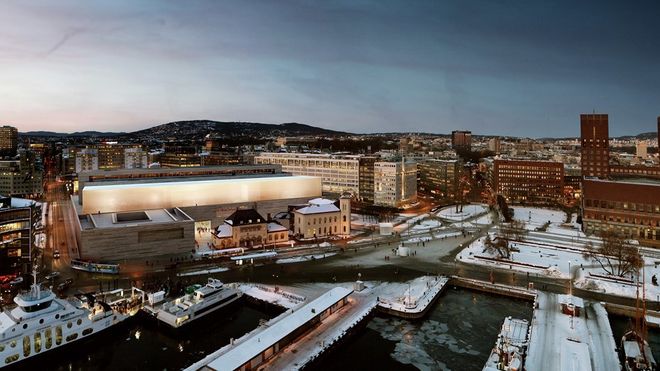 Statsbygg har valgt glass til det nye Nasjonalmuseet