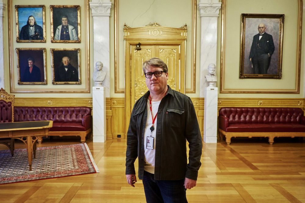 Journalist i VG, Eirik Mosveen.
