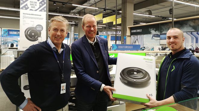 500.000 SOLGTE ROBOTSTØVSUGERE